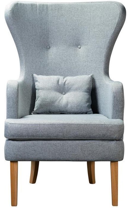 Кресло Хилтон Сканди Грей серого цвета - лучшие Интерьерные кресла в INMYROOM