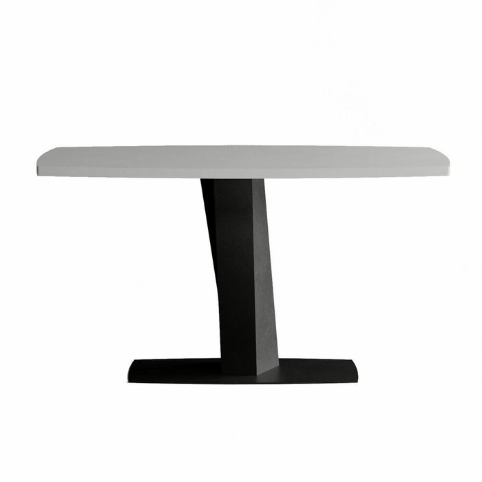 Обеденный стол Грань черно-белого цвета