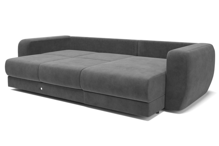 Угловой диван-кровать серого цвета - купить Угловые диваны по цене 253000.0