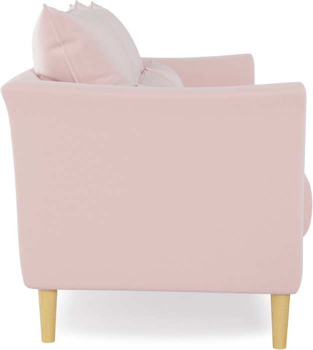 Диван прямой Катрин Flamingo розового цвета - лучшие Прямые диваны в INMYROOM