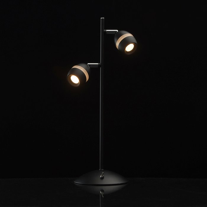 Настольная лампа Этингер черного цвета - купить Настольные лампы по цене 6470.0
