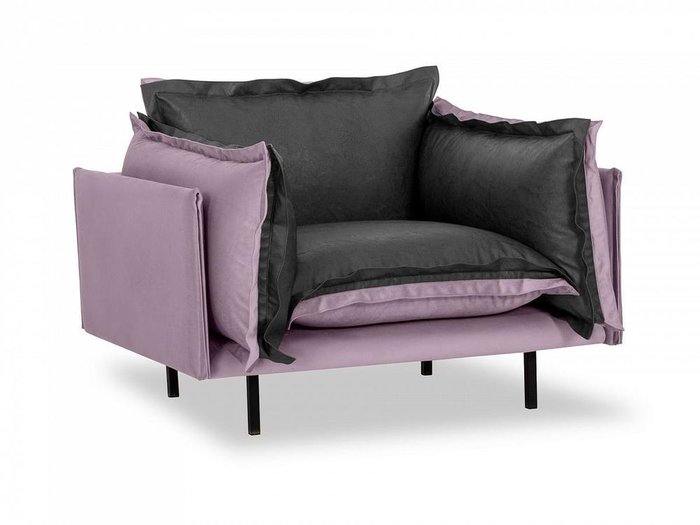 Кресло Barcelona лилово-серого цвета  - купить Интерьерные кресла по цене 60390.0
