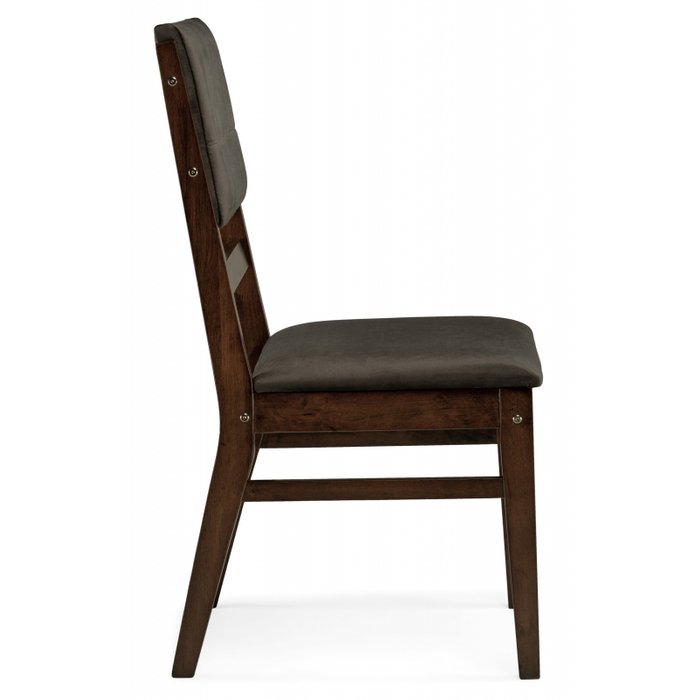 Обеденный стул Doti коричнево-черного цвета - купить Обеденные стулья по цене 5850.0