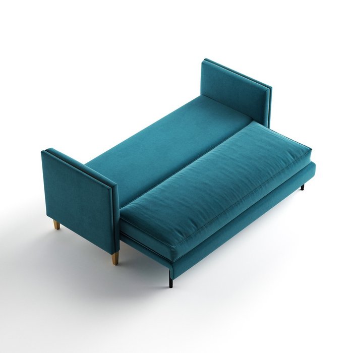Диван-кровать Marta синего цвета - лучшие Прямые диваны в INMYROOM