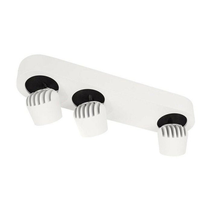Светильник точечный Loft It Quiet 10320/3 White - лучшие Накладные споты в INMYROOM