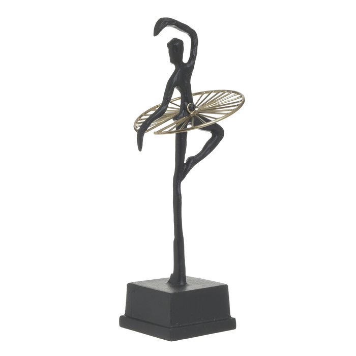 Декор настольный Ballet черно-золотого цвета - купить Фигуры и статуэтки по цене 4160.0