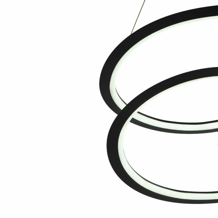 Подвесная люстра Siero MR1132-PL (алюминий, цвет черный) - лучшие Подвесные люстры в INMYROOM
