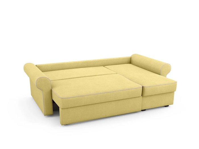 Угловой Диван-кровать Tulon правый желтого цвета - купить Угловые диваны по цене 75400.0