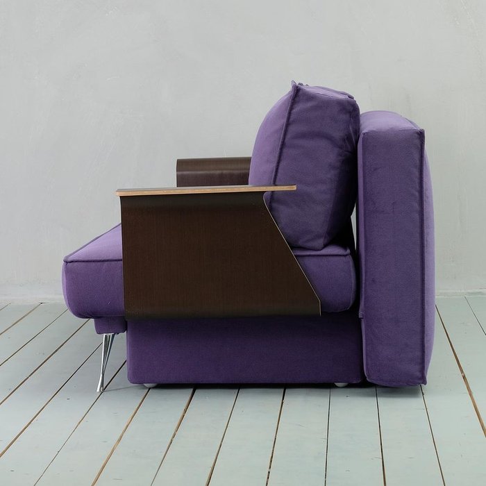 Диван-кровать Модена Galaxy фиолетового цвета - лучшие Прямые диваны в INMYROOM