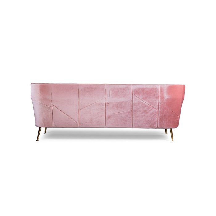 Диван Luxury розового цвета - лучшие Прямые диваны в INMYROOM