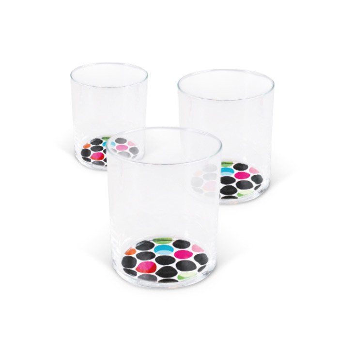 Набор из 3 стаканов dots - купить Бокалы и стаканы по цене 1500.0