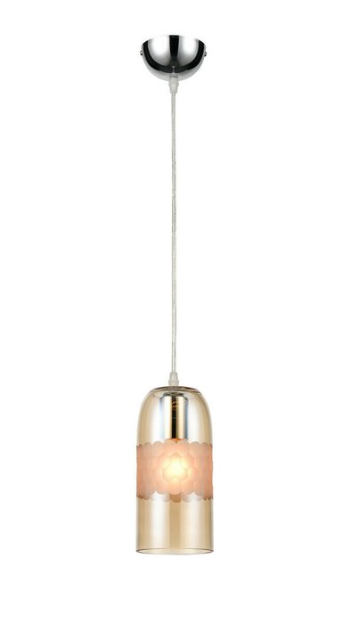 Подвесной светильник Lucky янтарного цвета - купить Подвесные светильники по цене 4307.0