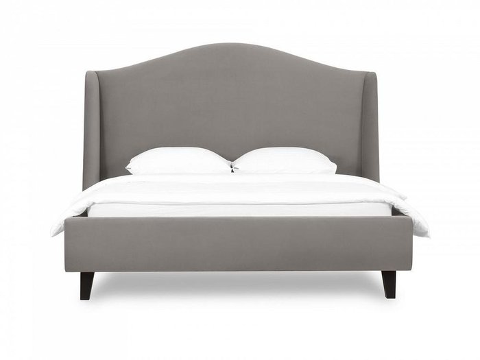 Кровать Lyon 160х200 серого цвета  - лучшие Кровати для спальни в INMYROOM