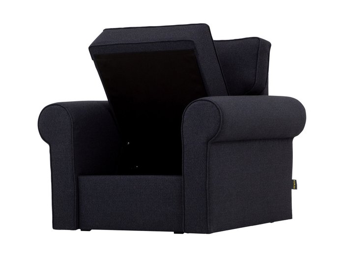 Кресло Murom темно-синего цвета - лучшие Интерьерные кресла в INMYROOM