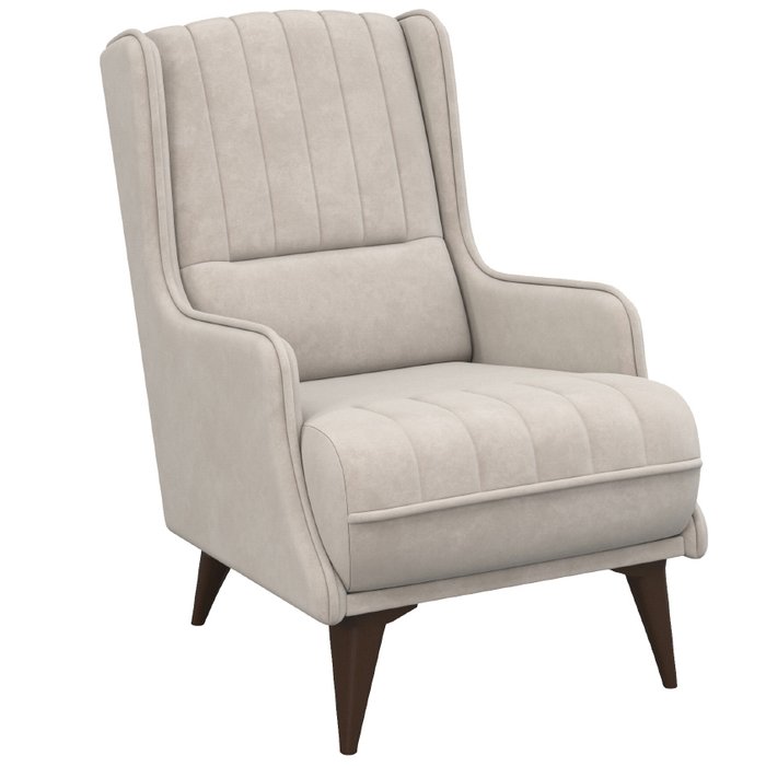 Кресло Болеро бежевого цвета - купить Интерьерные кресла по цене 16508.0