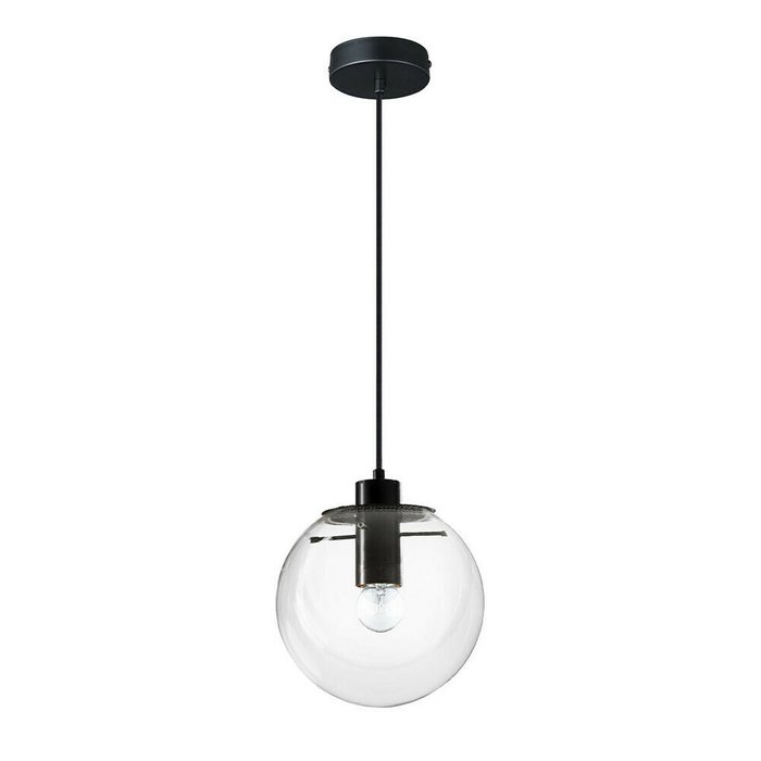 Подвесной светильник с прозрачным плафоном - купить Подвесные светильники по цене 4790.0