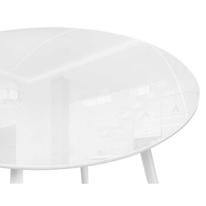 Обеденный стол Абилин белого цвета - лучшие Обеденные столы в INMYROOM