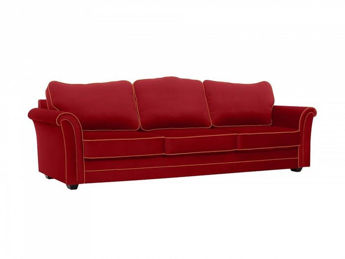 Диван трехместный Sydney красного цвета - купить Прямые диваны по цене 107100.0