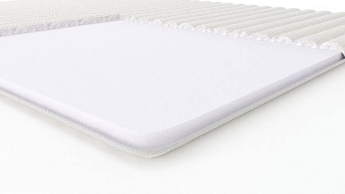 Матрас-топпер Flex 140х200 белого цвета - лучшие Топперы в INMYROOM
