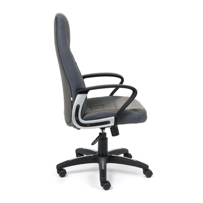 Кресло офисное Inter серого цвета - лучшие Офисные кресла в INMYROOM