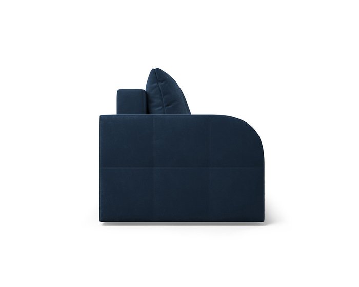 Прямой диван-кровать Марсель 3 темно-синего цвета - лучшие Прямые диваны в INMYROOM