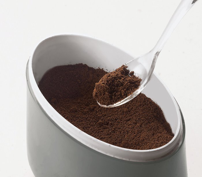 Банка для кофе Gocce серого цвета - купить Емкости для хранения по цене 2700.0