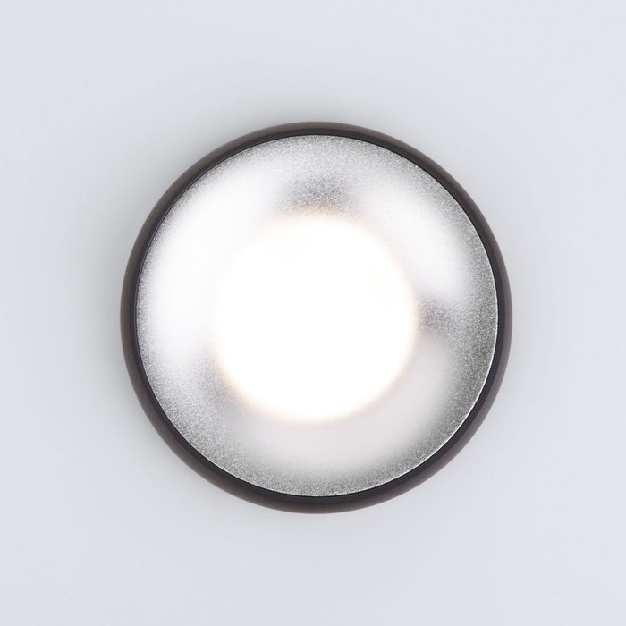 Встраиваемый точечный светильник 118 MR16 серебро/черный Void - купить Встраиваемые споты по цене 272.0