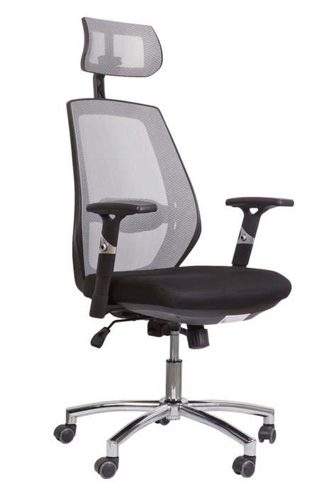 Компьютерное кресло Spirit серо-черного цвета