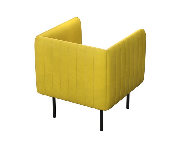Кресло Рио горчичного цвета - лучшие Интерьерные кресла в INMYROOM