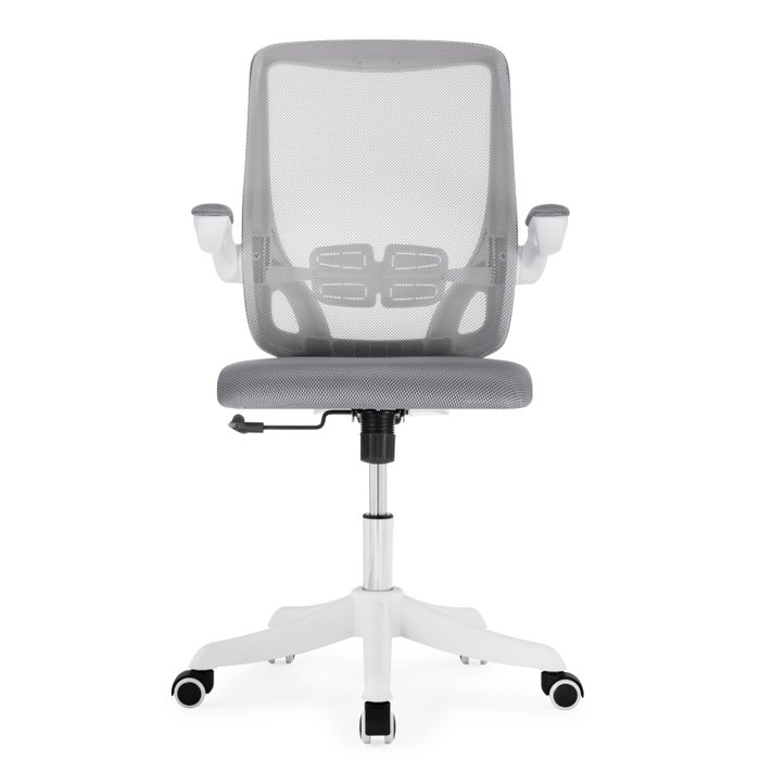 Офисное кресло Salem серо-белого цвета - лучшие Офисные кресла в INMYROOM