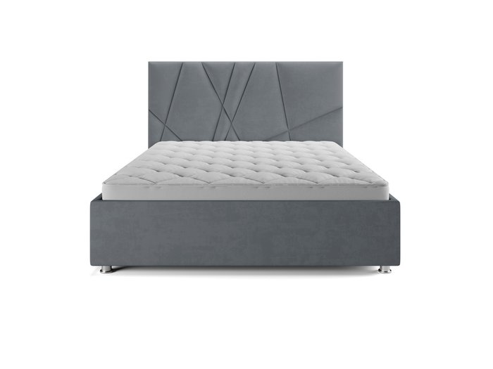 Кровать Стелла 160х200 графитового цвета с подъемным механизмом - купить Кровати для спальни по цене 51734.0