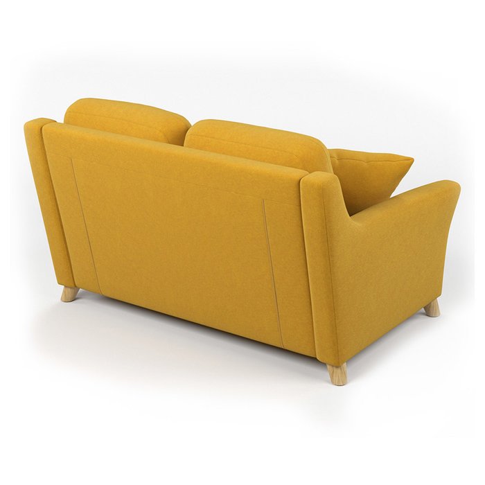 Диван-кровать Raf MT двухместный желтого цвета - лучшие Прямые диваны в INMYROOM