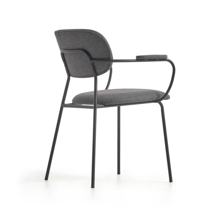 Стул Auxtina темно-серого цвета - лучшие Обеденные стулья в INMYROOM