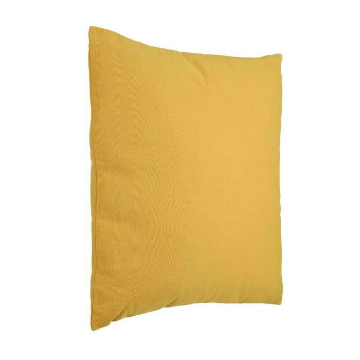 Декоративная подушка Iles 50х50 желтого цвета - лучшие Декоративные подушки в INMYROOM