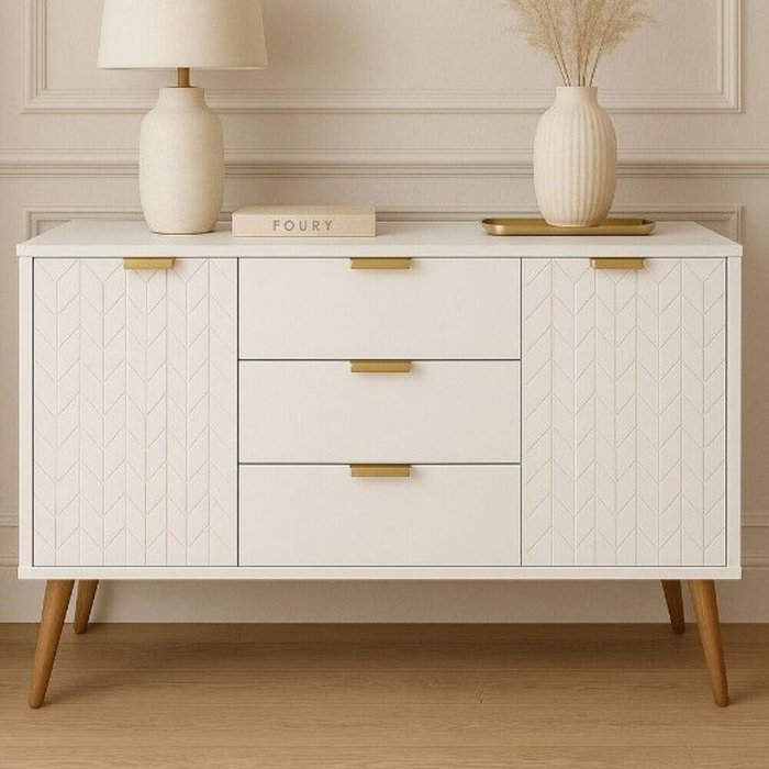 Комод Line молочного цвета - купить Комоды по цене 41440 Комод Line молочного цвета - купить Комоды по цене 41440