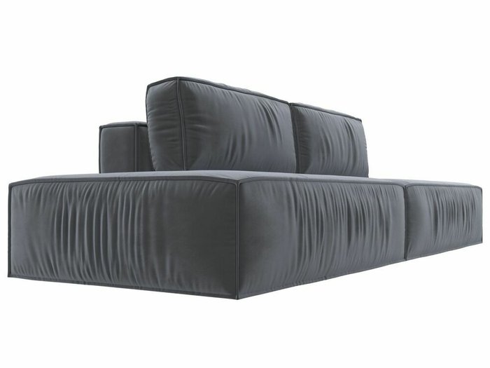 Прямой диван-кровать Прага лофт серого цвета - лучшие Прямые диваны в INMYROOM