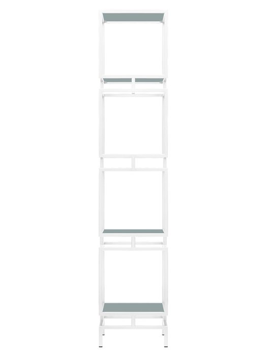 Стеллаж Cubic-4 бело-серого цвета - купить Стеллажи по цене 26930.0