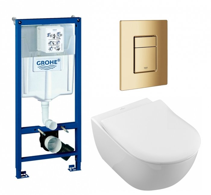 Комплект 3 в 1 инсталляция Rapid SL