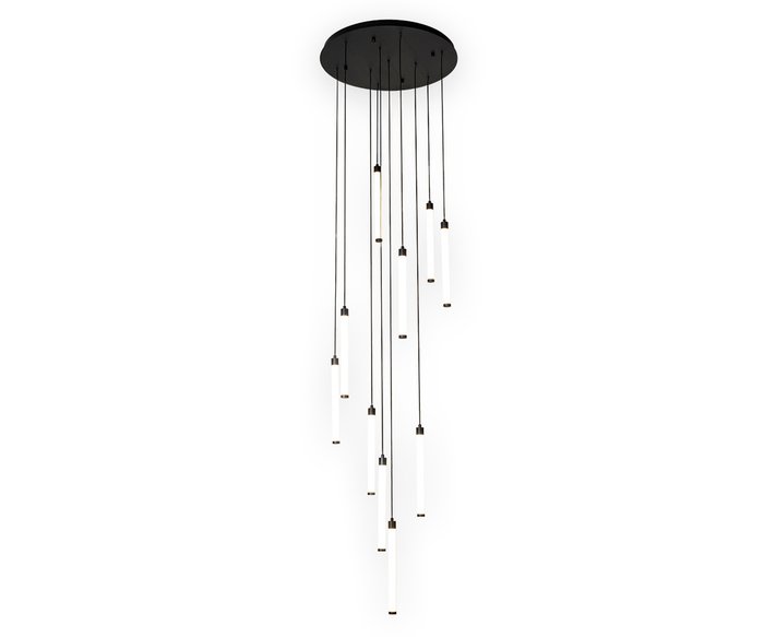 Подвес Эванте черный d60 h500 Led 10*7W (4000K) Подвес Эванте черный d60 h500 Led 10*7W (4000K)