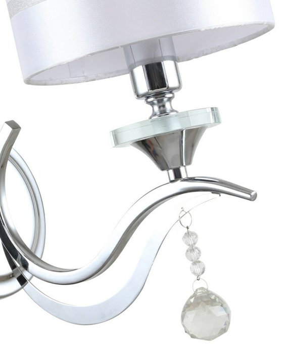 Светильник настенный Flippe серо-белого цвета - купить Бра и настенные светильники по цене 3592.0