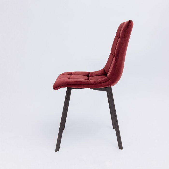 Стул Vermont темно-бордового цвета  - лучшие Обеденные стулья в INMYROOM
