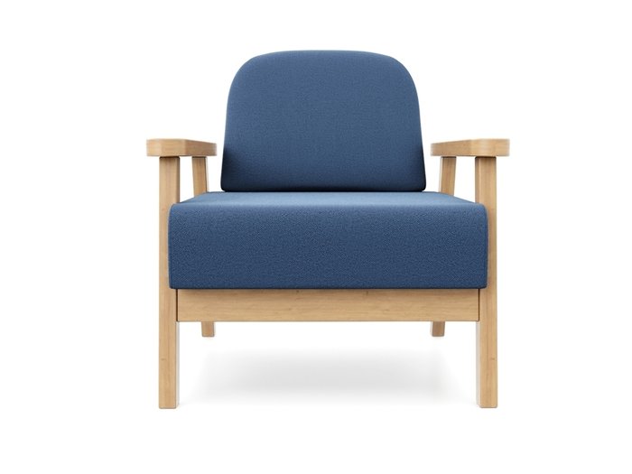 Кресло Флори голубого цвета - купить Интерьерные кресла по цене 17990.0