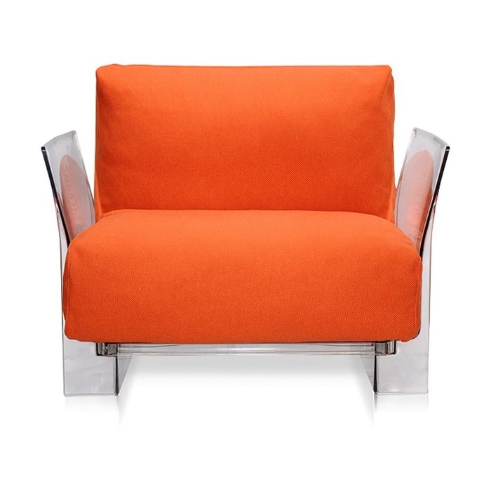 Кресло Pop оранжевого цвета - купить Интерьерные кресла по цене 148694.0