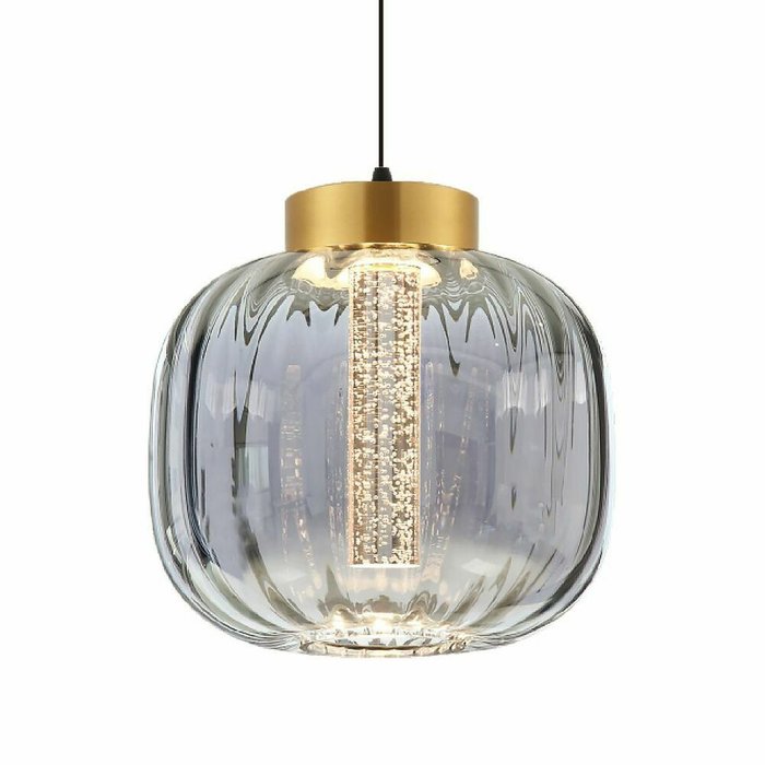 Подвесной светильник PLC-7077-210-P-GREY (стекло, цвет серый) - купить Подвесные светильники по цене 6890.0