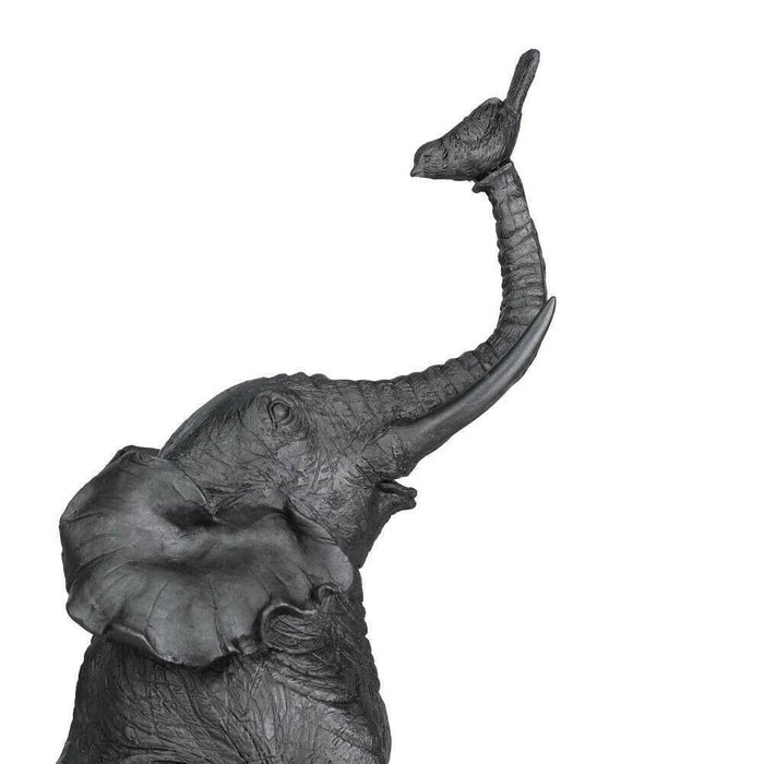 Статуэтка слон Siocon черного цвета - лучшие Фигуры и статуэтки в INMYROOM