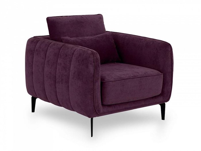 Кресло Amsterdam фиолетового цвета - купить Интерьерные кресла по цене 58050.0