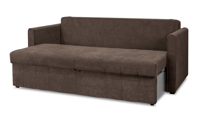 Диван-кровать Хьюго коричневого цвета - лучшие Прямые диваны в INMYROOM