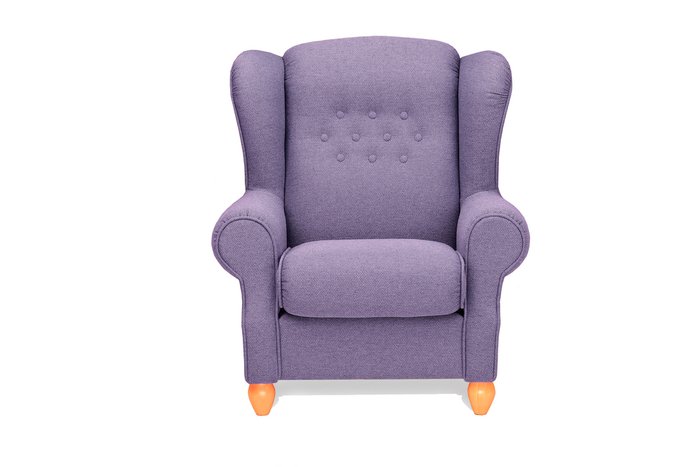 Кресло Ланкастер Комфорт фиолетового цвета - купить Интерьерные кресла по цене 30499.0