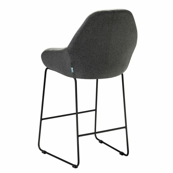 Стул полубарный Kent тёмно-серого цвета - лучшие Барные стулья в INMYROOM