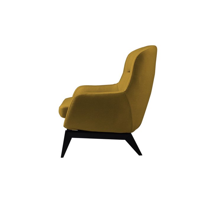 Кресло Lopa горчичного цвета - купить Интерьерные кресла по цене 75900.0